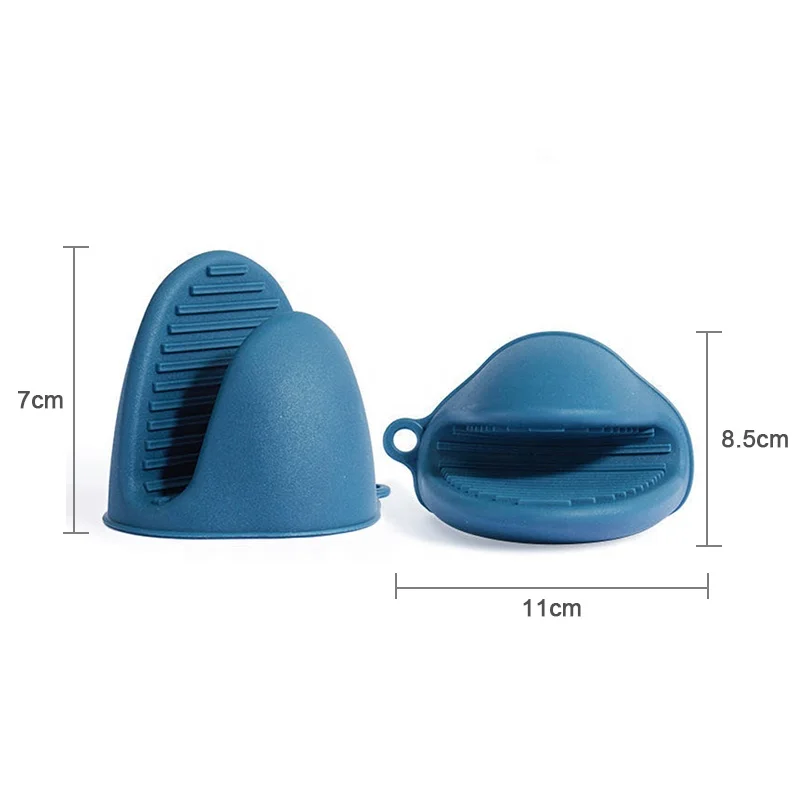 Premium Oven Mitts Silicone Heat Insulation Silicone Oven Gloves Cooking Mitts Pinch Grips