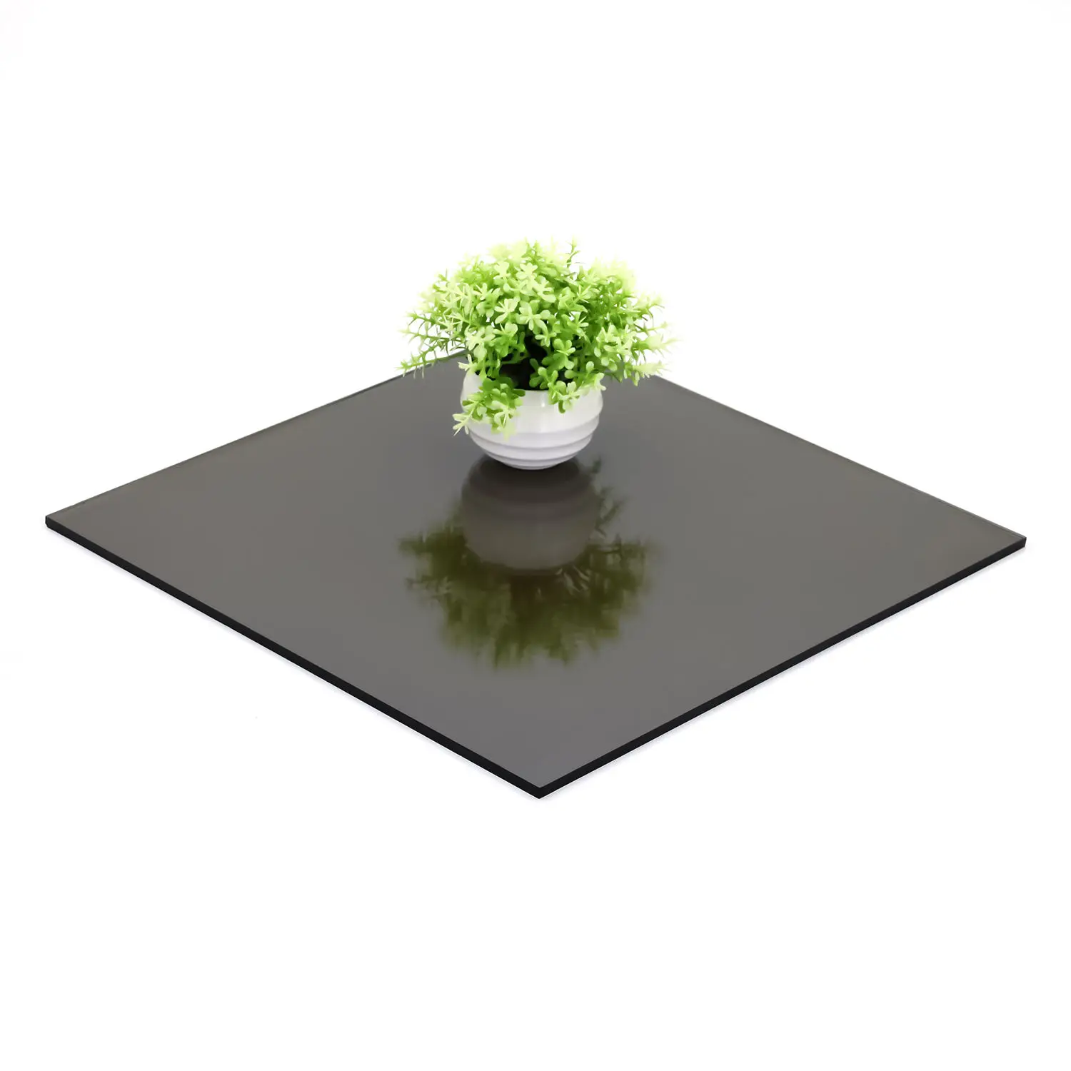 Customized 2mm 3mm 4mm5mm Black Dark Gray Reflective Building Float Coated Glass for Window