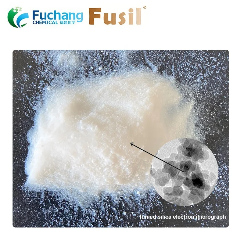 Manufacturer Nano Sio2 Silica Auxiliary Agent White Silica Nano Powder Silicon Dioxide Hydrophobic Fumed Silica Fusil 615
