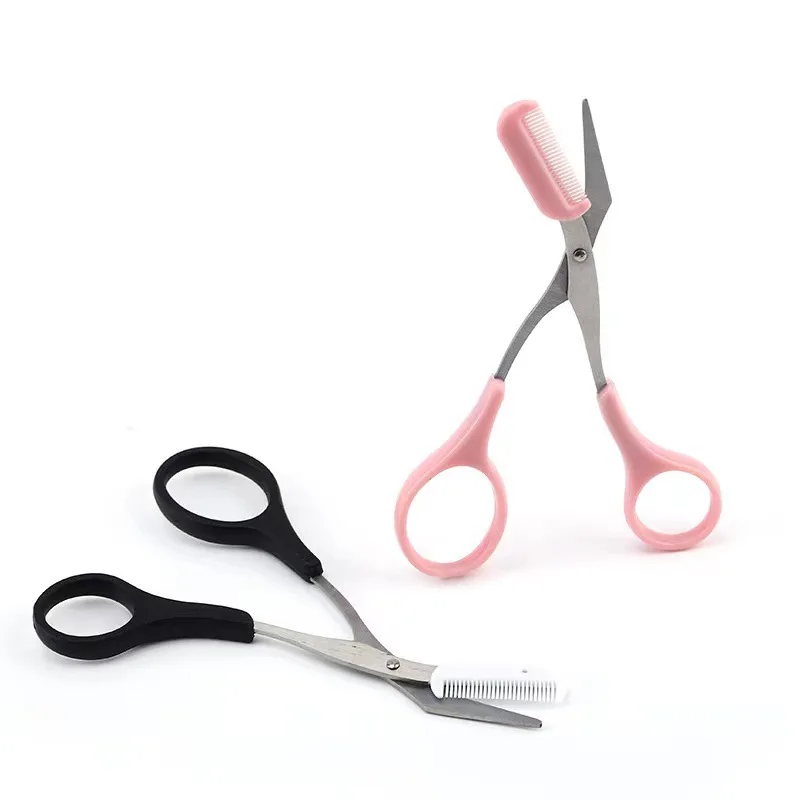 Supplier Small Spring Straight Thickness Tip Tool Cuticle Stainless Nail Steel Scissors Curved Eyelash Eyebrow Scissor Manicure