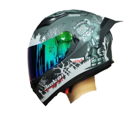 New  Full Face Dual Lens motorcycle helmet  Men Racing Motorcycle motorcycle safety helmet