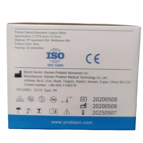 High Protection Level Disposable Surgical Masks With Auto Mask Machine To Produce