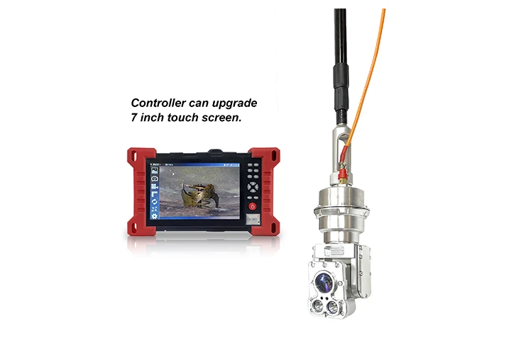2-5M Portable Anti-explosion Manhole Pole Camera with 10 inch screen suitable for large spaces and complex working conditions