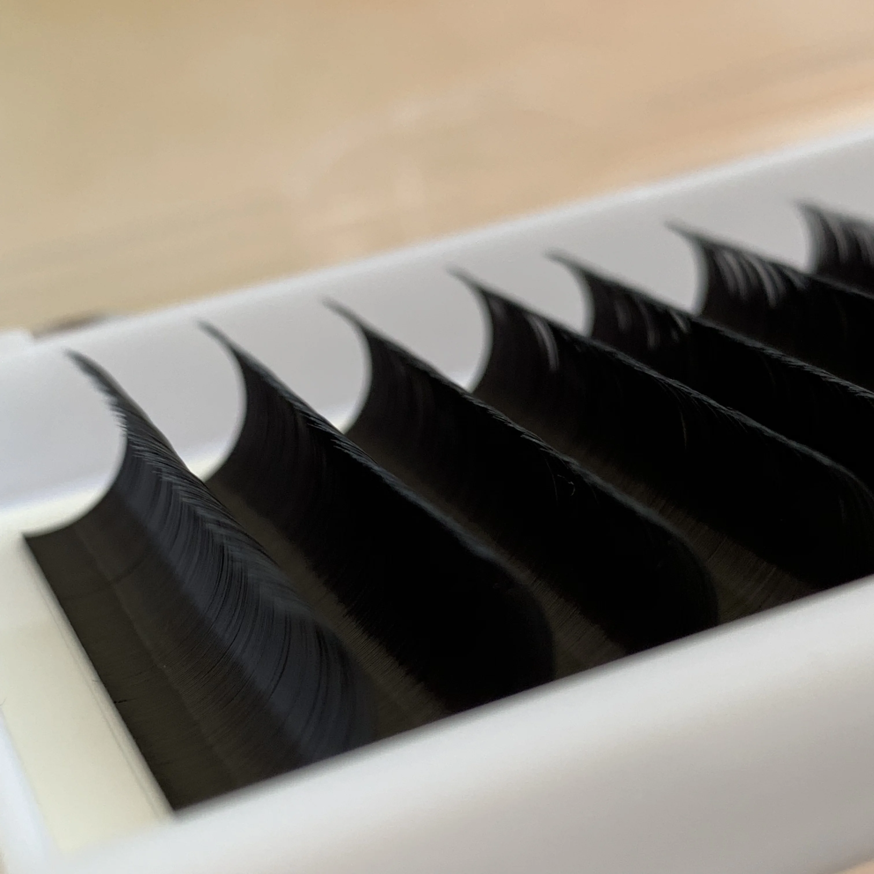  Unique Lashes Professional lashes factory high quality silk mink 0.03 0.05 0.07 Russian Volume Eyelash
