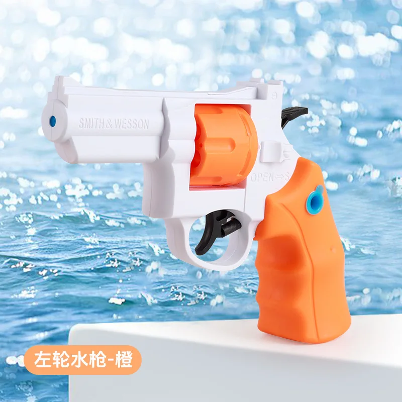 2024 New Style Automatic Water Guns Mechanical Continuous Firing Revolver Water Gun Toys For Kids And Adults