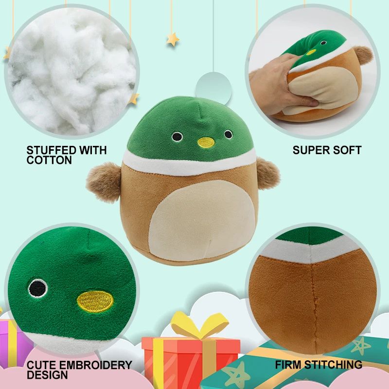 Factory Price 20CM 100% Polyester Lovely Gifts Duck Plush Stuffed Toy Soft Plush Toys Stuffed & Plush Toy Animal
