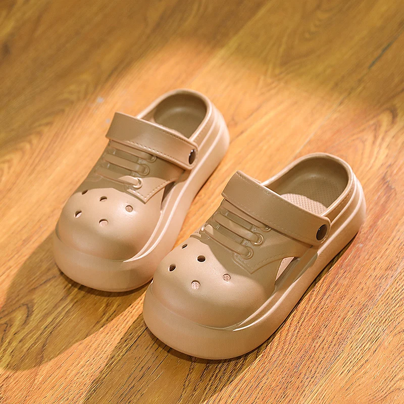 Casual Footwear Summer Eva Breathable Beach Shoes Slides  Cute Creative Outdoor Garden Slipper