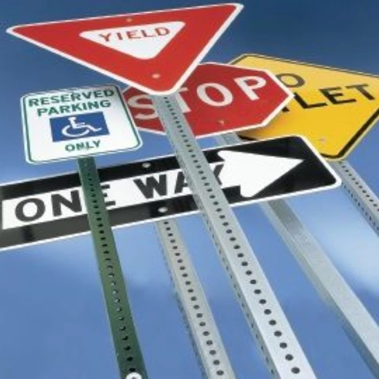 Custom Danger Traffic Warning Signs For Sale Yellow Triangle Kids Slow Down Road Sign Chart Red Diamond Shape Traffic Stop Signs