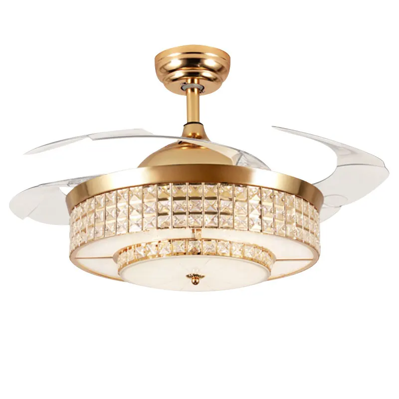 Direct Sale Luxury High Quality Ceiling Fan Decorative Ceiling Flower Design Ceiling Fan