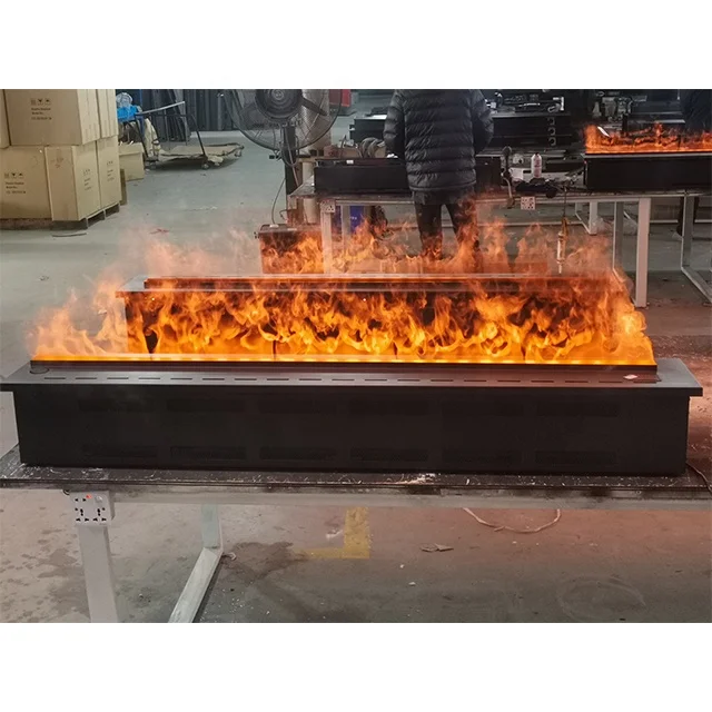 120cm water vapor mist fire steam fireplace cassette indoor