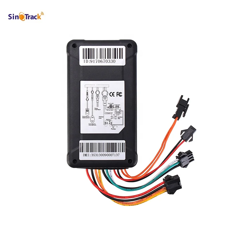 
Sinotrack Motorcycle Vehicle GPS Tracker With 2G 3G Version 