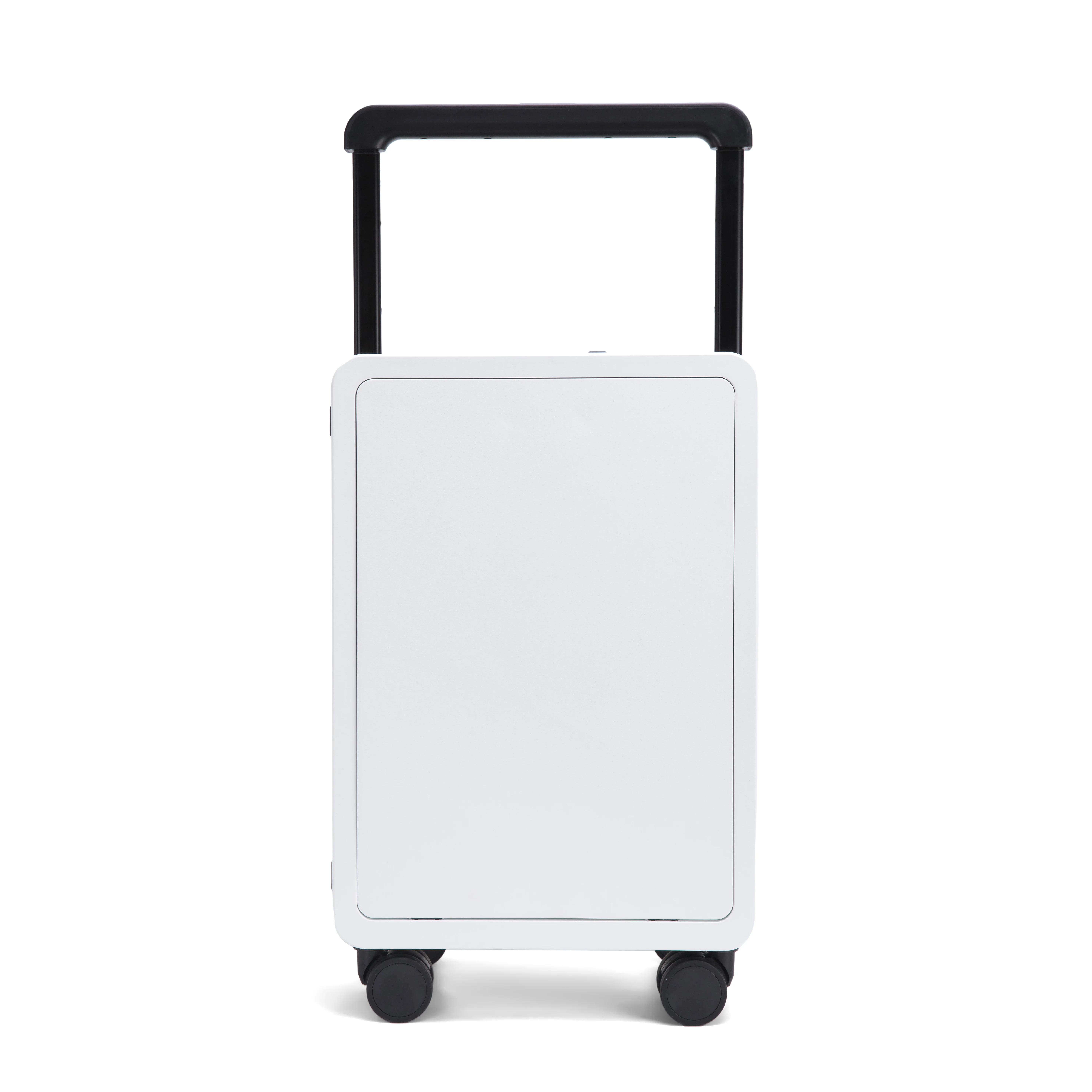 OMI Front Open Luggage Laptop Pocket Luggage 2024 Wide Trolley with Wheels Scooter Suitcase Multifunctional Travel Suitcase.
