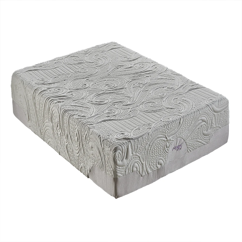 High quality silk fabric pocket spring mattresses memory foam orthopedic mattress