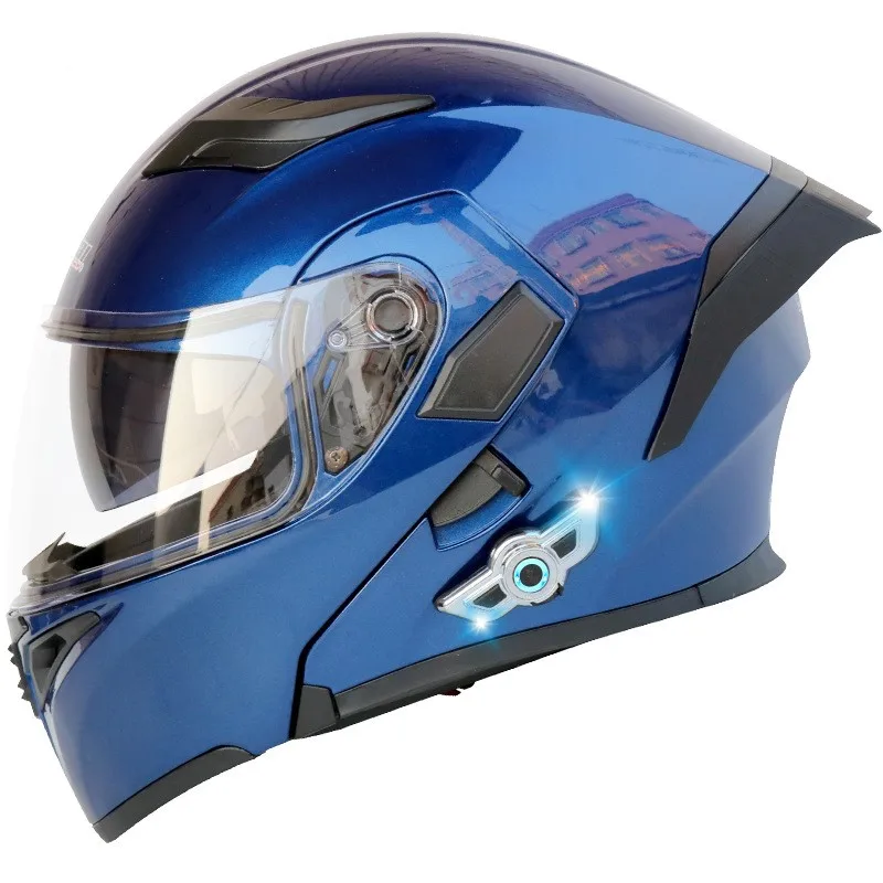 SUBO motorcycle full face double lens safety helmet jiekai