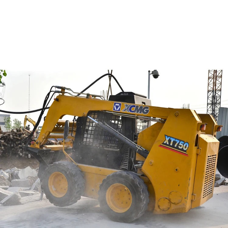 XCMG Китай Мини skidsteer вложения погрузчик с бортовым