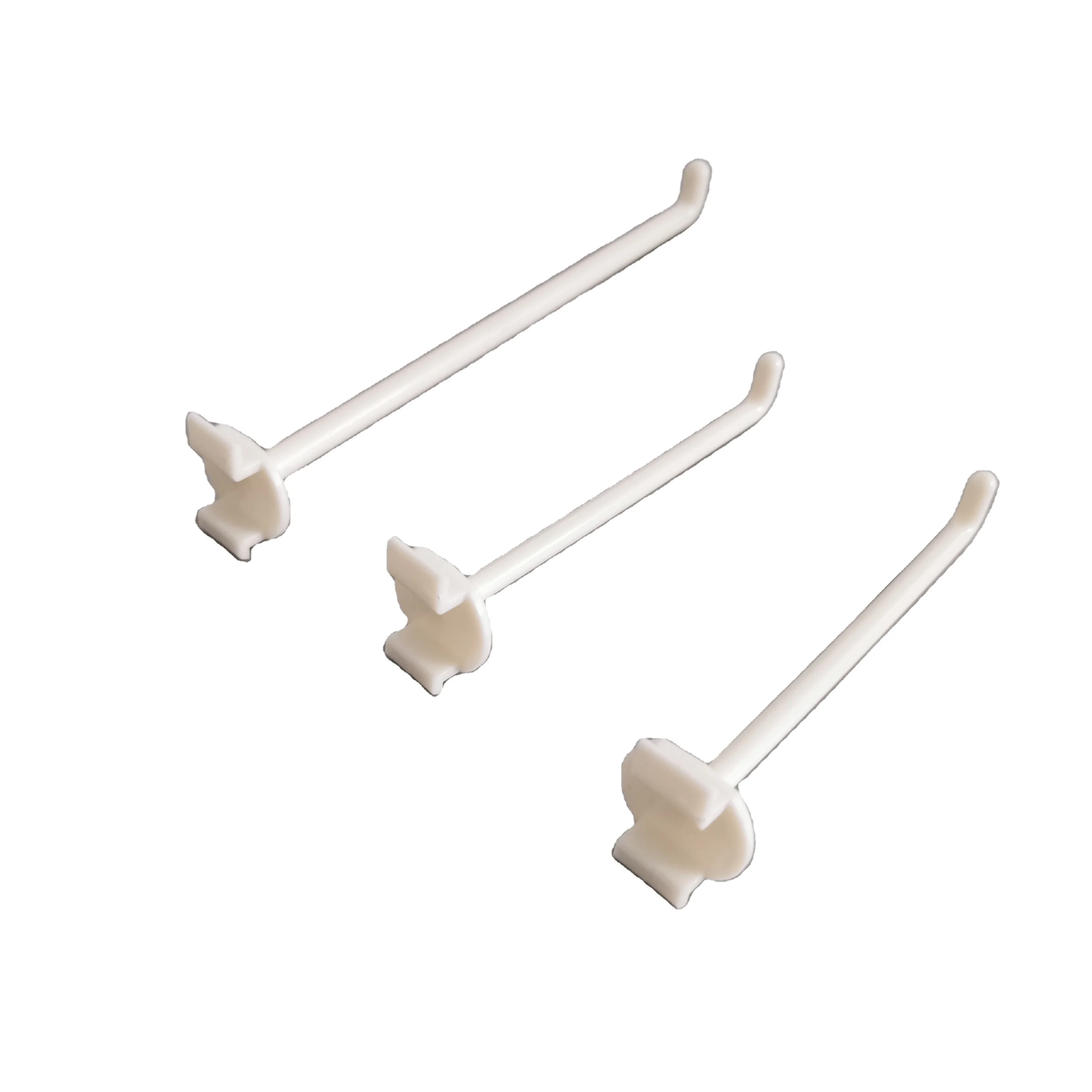 supermarket wholesale plastic pegboard hooks for hang