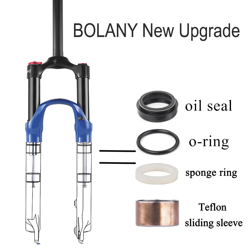 BOLANY 26inch27.5inch29inch Shock absorption bicycle air front fork magnesium alloy bicycle suspension fork