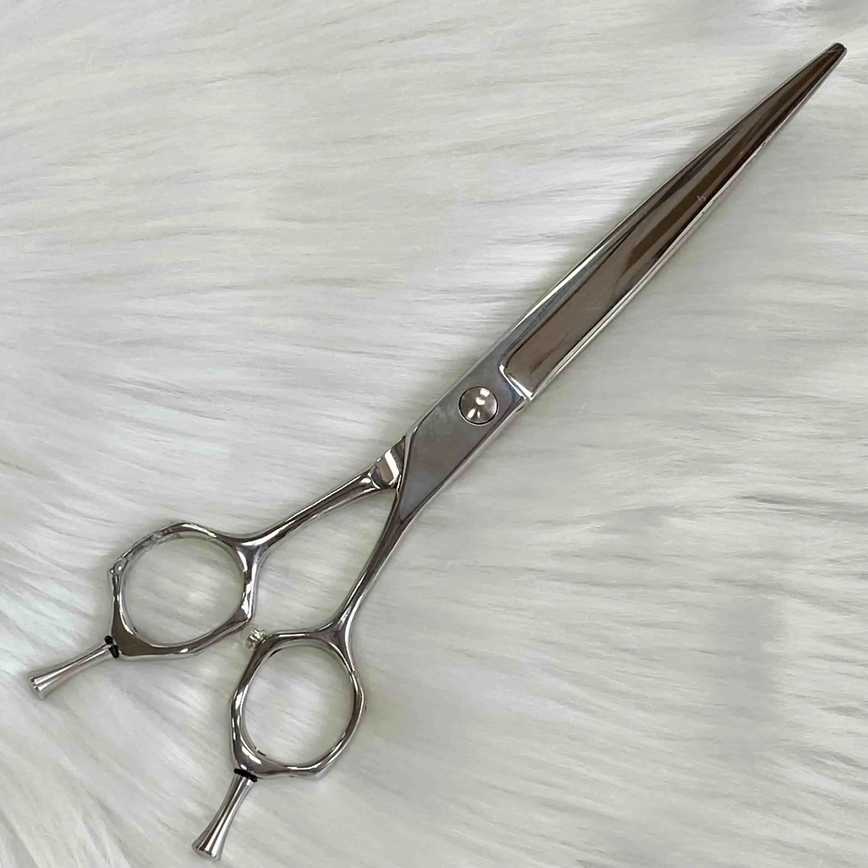 Curved Pet Scissors Japan 440c Steel Pet Products Wholesale Slightly Curve Blade