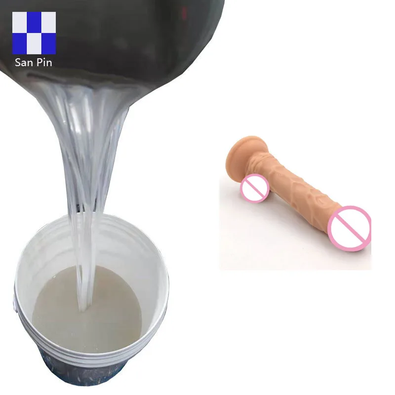 Factory Wholesale food grade liquid silicone rtv2 silicone platinum cure silicone for making artificial penis dildo
