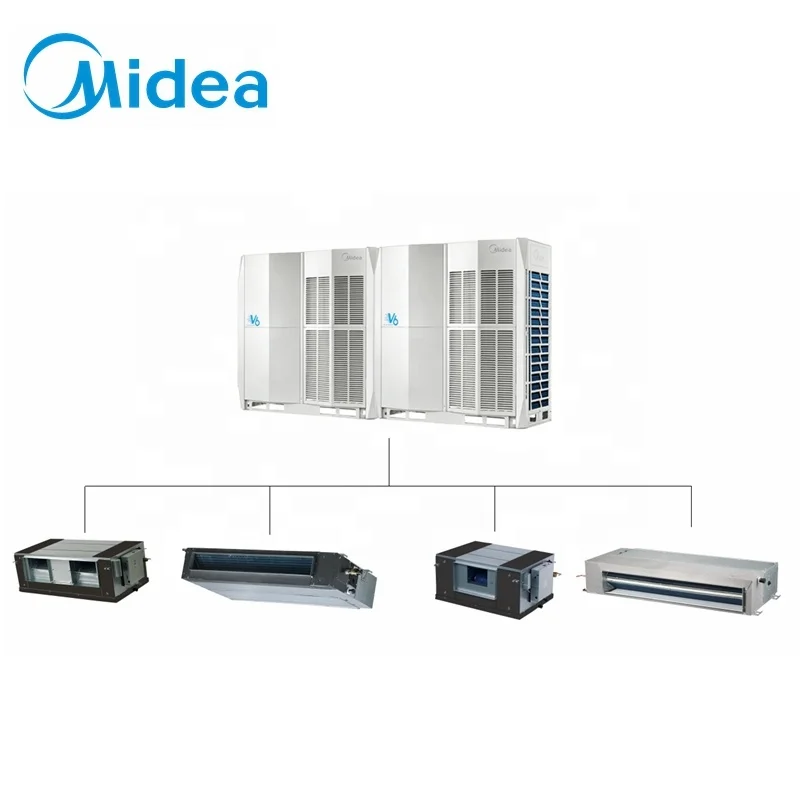 Midea Triple Configurations 117.5KW vrv vrf system industrial central vrv system air conditioning ac inverter air conditioner