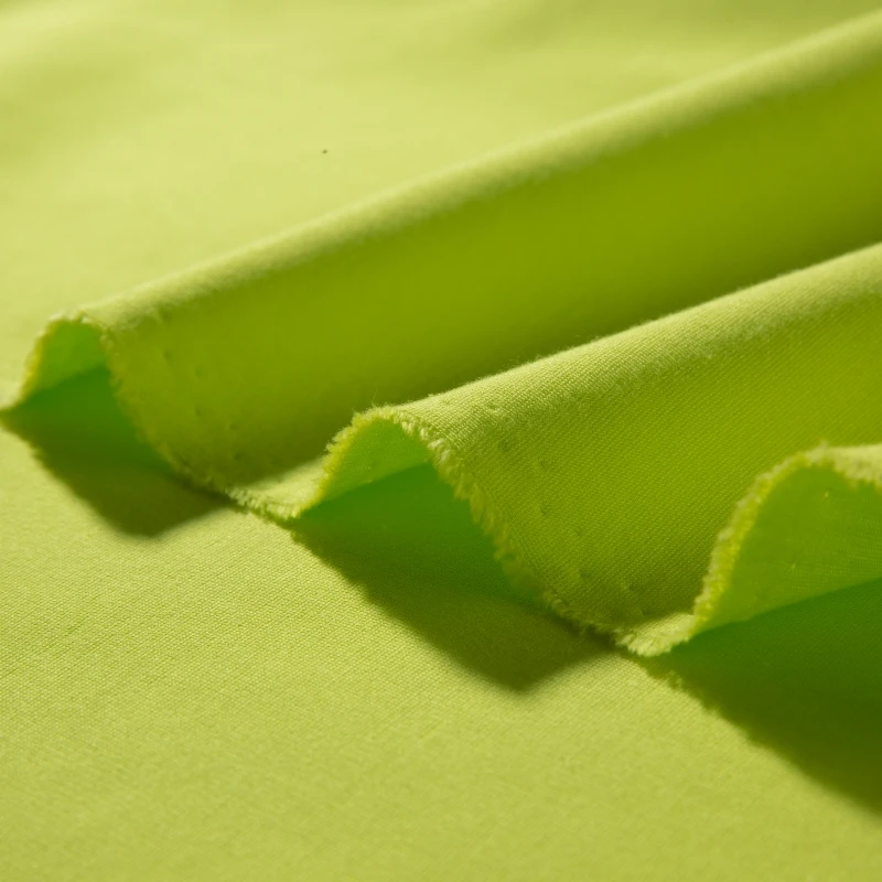 stock 45S Rayon Nylon Spandex 350gsm  Ponte roma knitted fabric for pants suits dresses