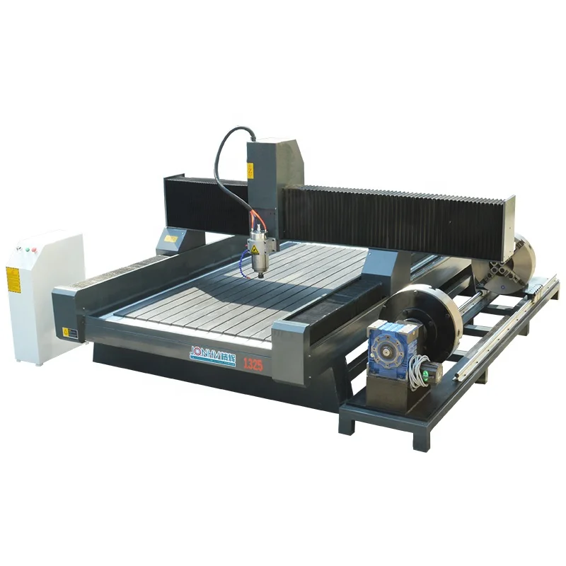 New stone stainless steel marble 1325 single heads stone engraving carving machine for sale