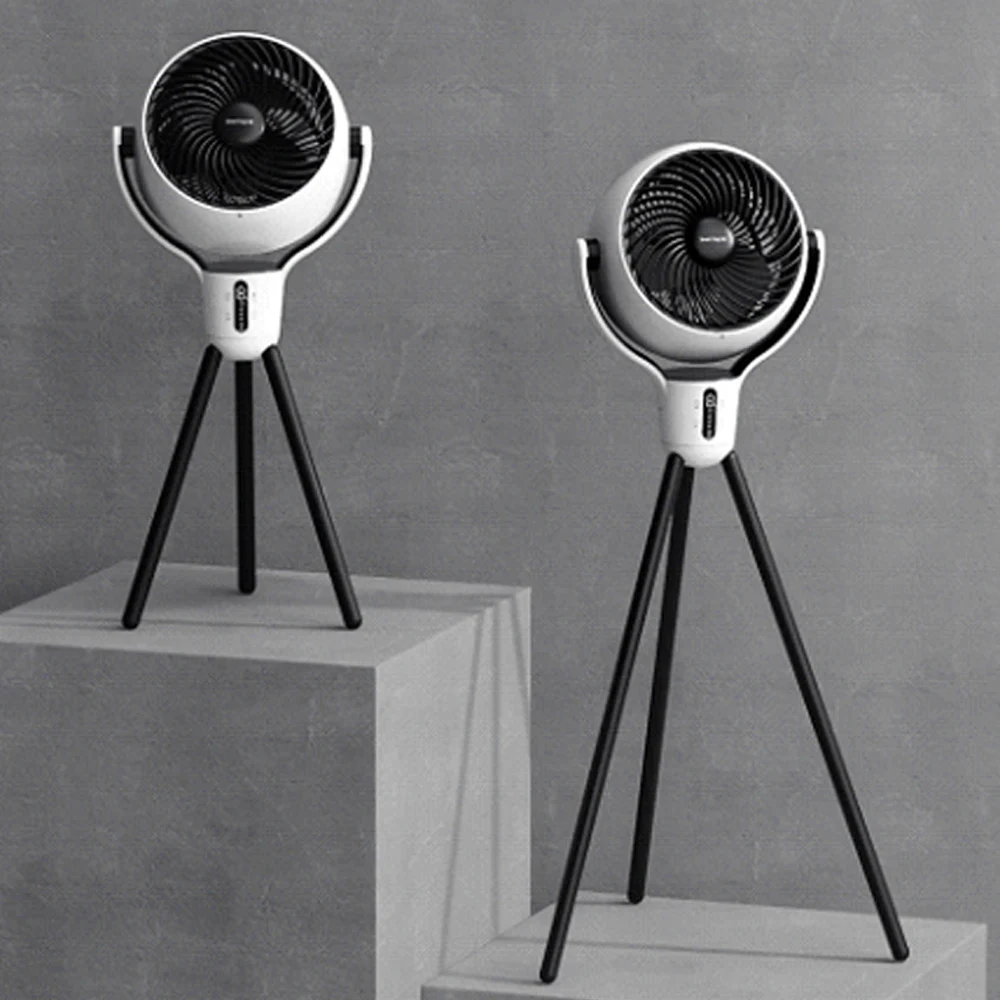 Smartfrog whisper quiet remote 3d swing turbo fan multi black tripod stand turboforce dc air circulator