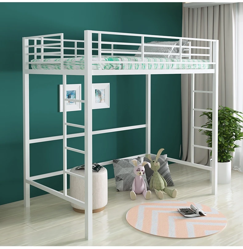 High quality can be customized school dormitory double over double steel bunk beds for adults