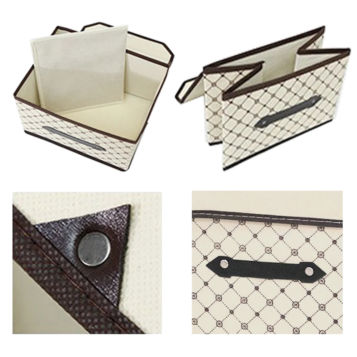 4008150 складные ящики для хранения хлопчатобумажной льняной ткани