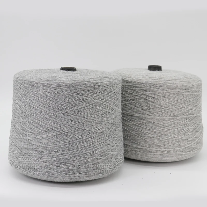 wholesale 28nm 70% recycled polyester 30% bulk acrylic blended yarn Anti - pilling bulk acrylic  recycled polyester spun yarn