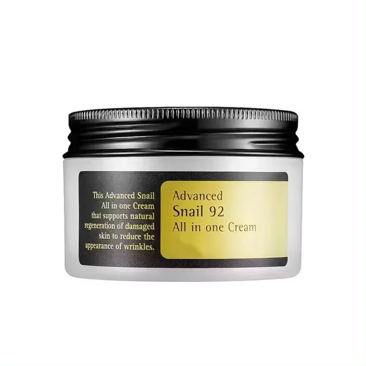 Snail Mucin Hydrating Face Skin Repair Face Gel Serum Anti Age Face Cream For All Skin Types OEM/ODM