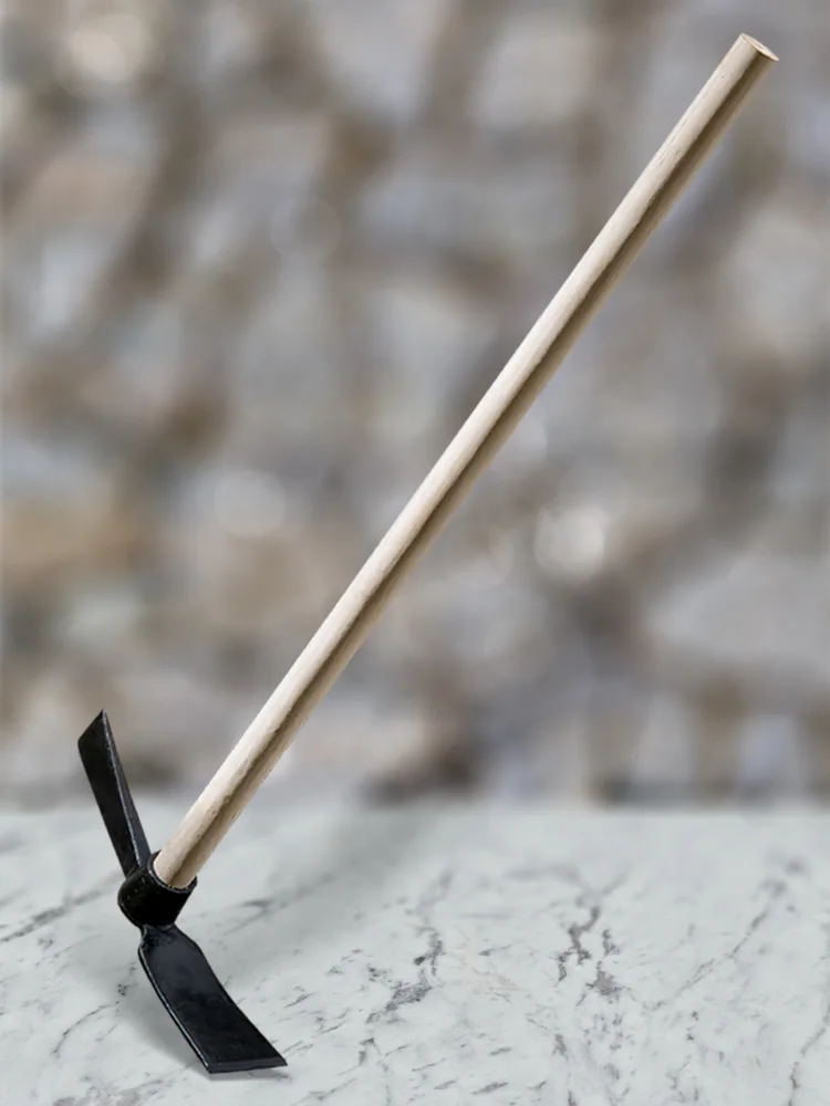 High quality Multifunctional Garden tools for farmer steel digging pick axe pick mattock with wood handle