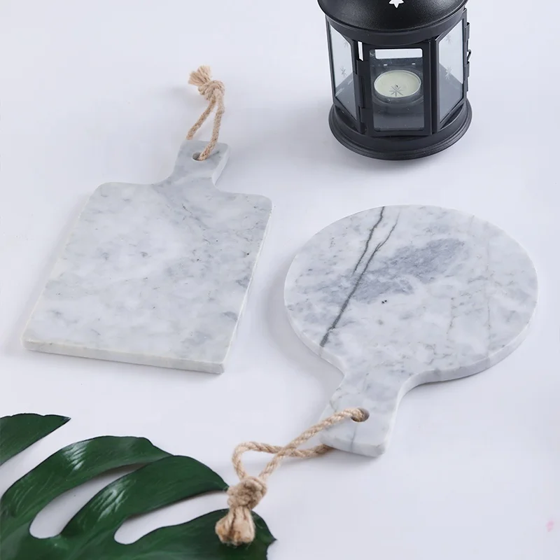 100% Natural Marble Chopping Board Marble Cheese Serving Board for Home Decor