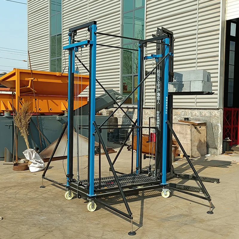 High quality multi-model foldable electric scaffold elevator foldable electric scaffold