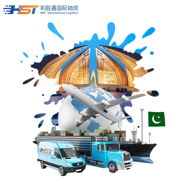 DDP Air Sea Road Door Delivery Service China Top 1 Freight Forwarder To Pakistan Free Warehouse Collect Goods Cheapest Price