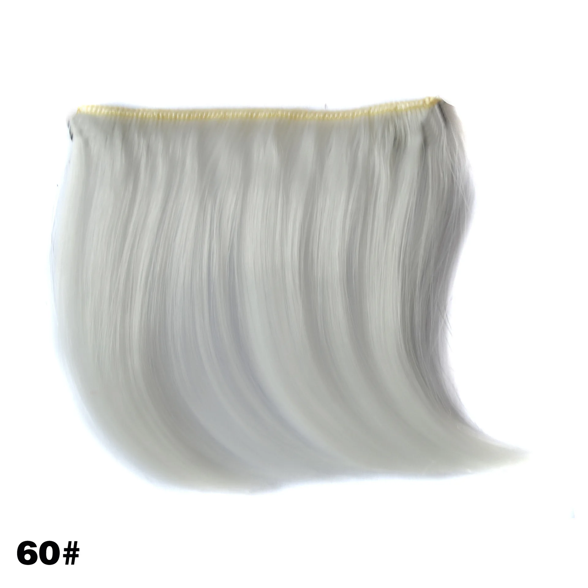 Hot Selling Multiple Color Cheap Bangs Hairpiece Daily Fancy Natural Wigs Hairpiece Toupee For Girls