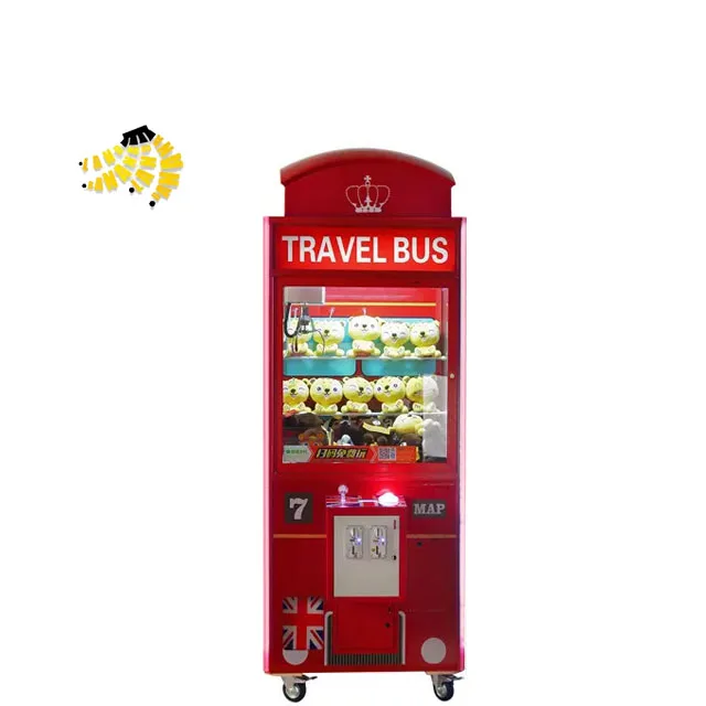 Amusement Coin Operated Windmill Claw Machine Arcade Mini Crane Claw Grab Machine For Sale