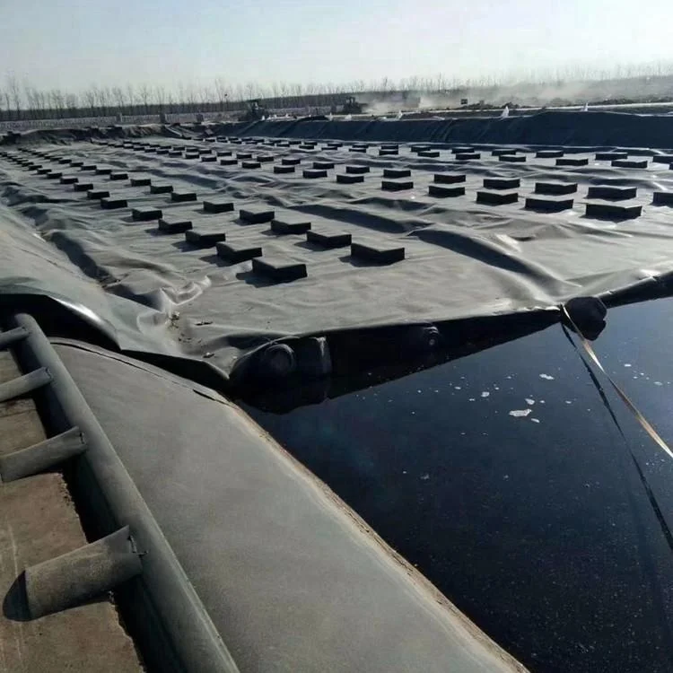 Полиэтиленовая Экологичная подводка для пруда hdpe геомембрана басина Пуассон свалка сельскохозяйственный подвал водонепроницаемый биогаз