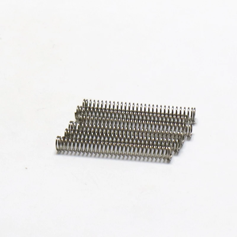 manufacturer wholesale custom 1mm Music wire stainless steel mold die conical barrel long coil compression spring