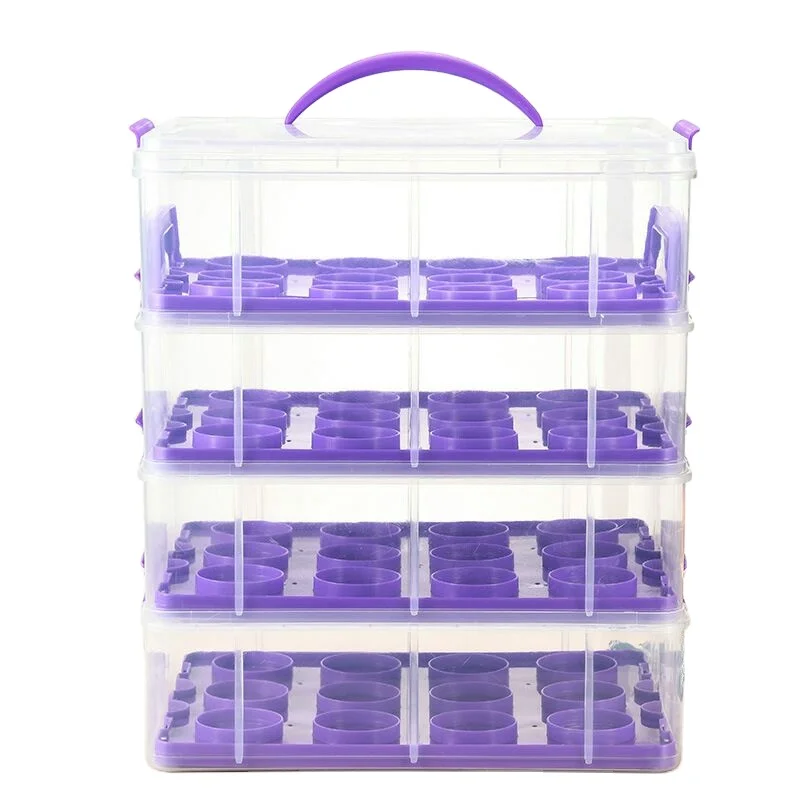 Rectangle Shape Cupcake Storage Carrier 24/48 Cupcakes Container