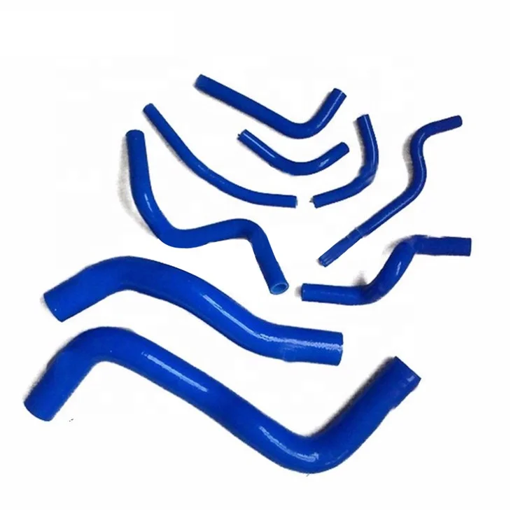 factory customized blue car silicone coolant hoses universal car silicone radiator hose