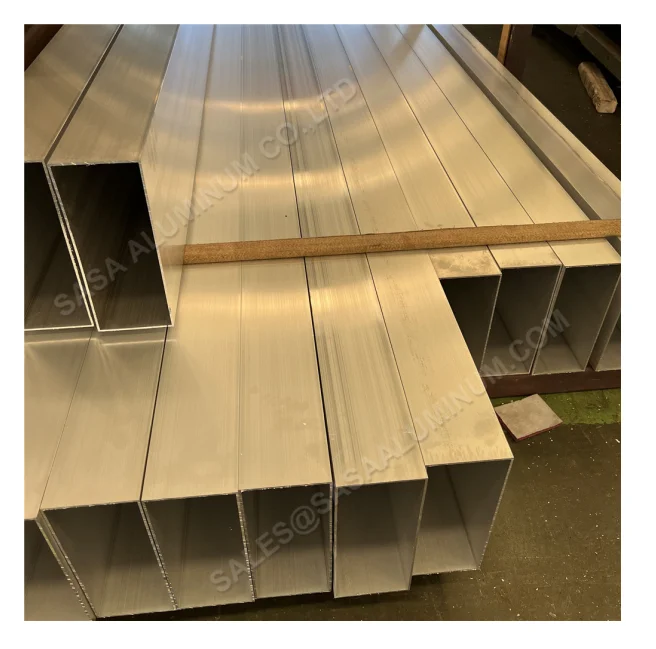 Aluminum Square Tube Extruded Rectangular Tubes Pipes Price per kg
