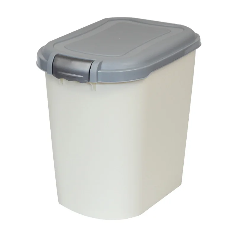 Фабричная оптовая продажа Новая 5 кг корм для собак ящики для хранения 14L Cat контейнер для хранения пищевых продуктов контейнер для хранения с угощением для собак коробка для собак и кошек