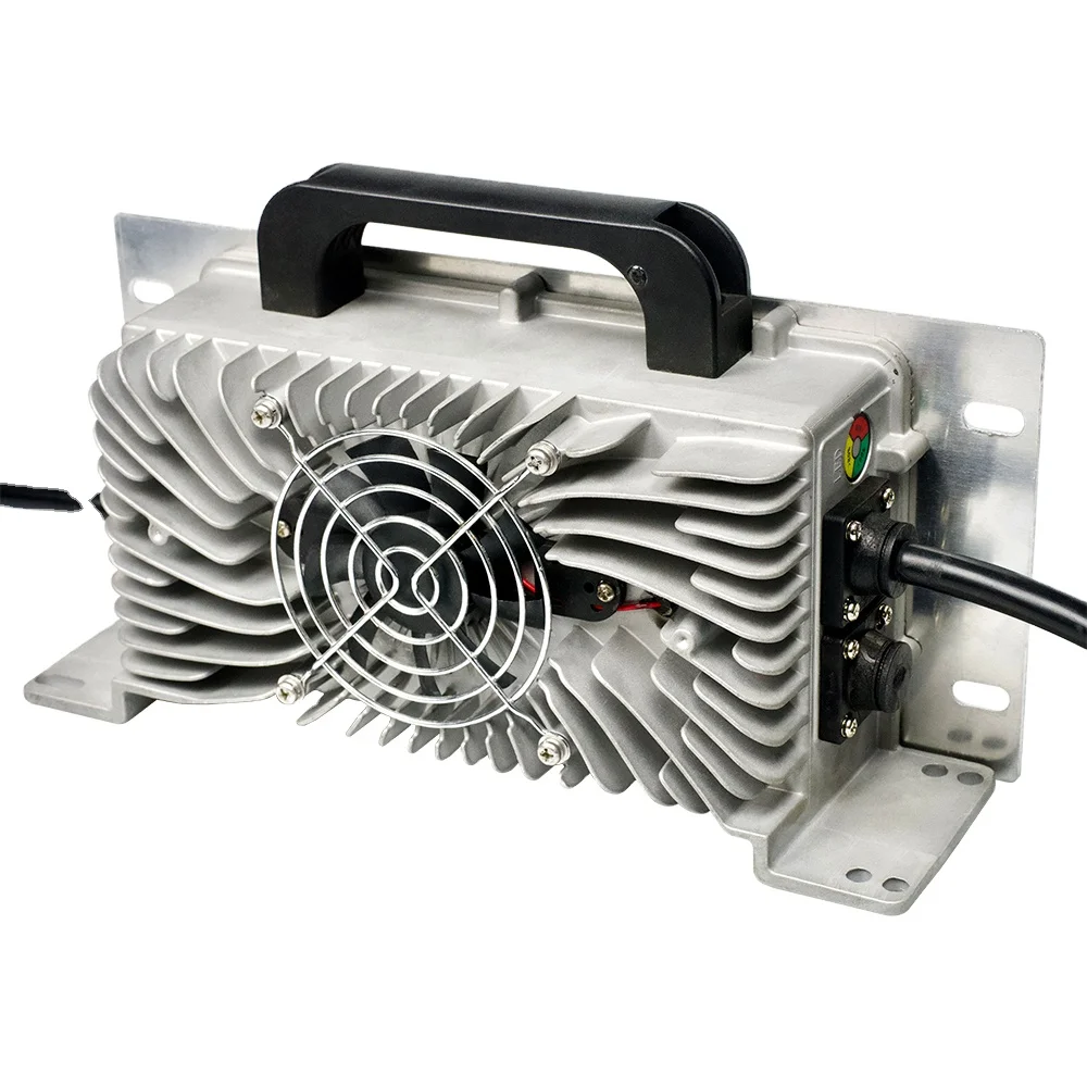 220V Full Power 110V Derate Power Lead Acid Battery Charger 72V Golf Cart Club Car Forklift EZGO TXT RXV Charger