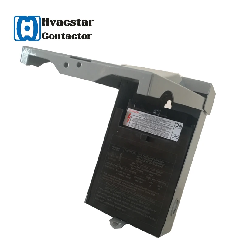 CUL сертификат вентиляции и кондиционирования металлический Pds-30A плавленого 30A 120V/240V рубильник отключения коробка кондиционера