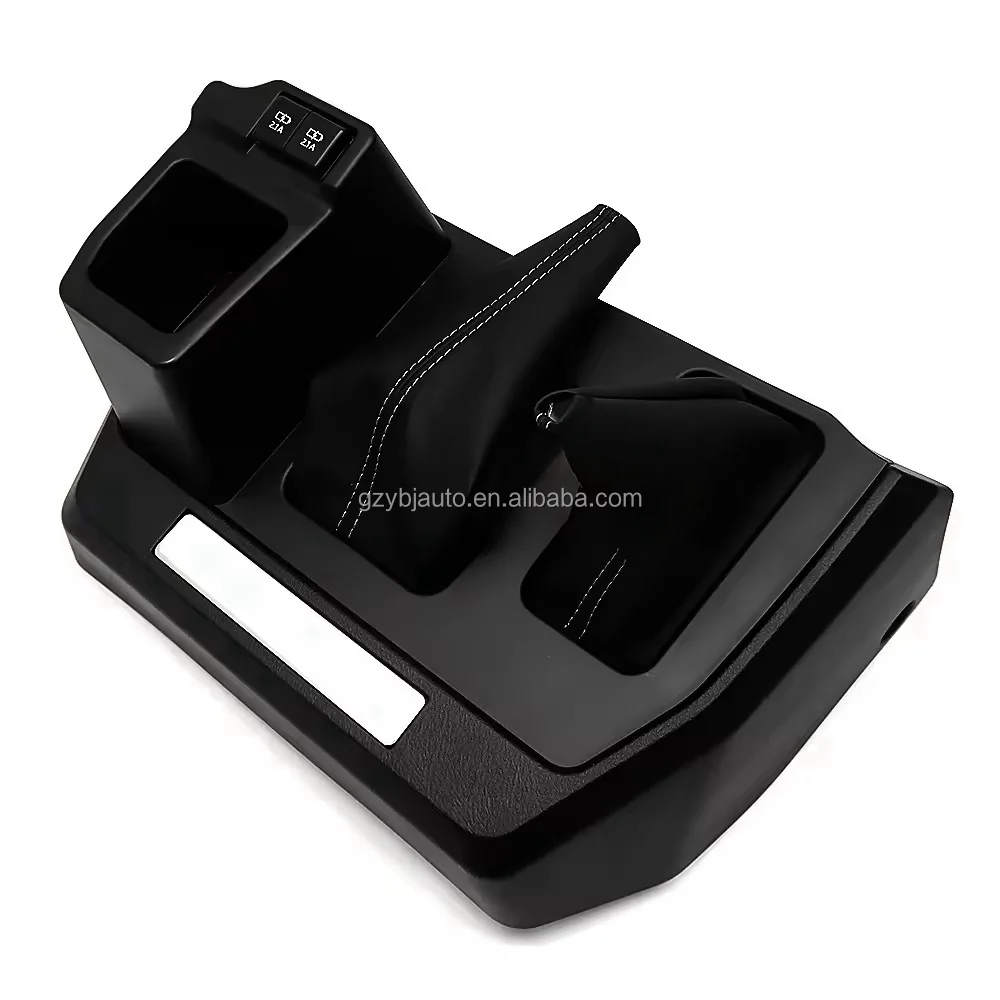 YBJ Car Interior Central Console Box Cover Trim For Toyota Land Cruiser 70 Series LC70 LC76 LC79 FJ70 FJ76 FJ79 70th Anniversary