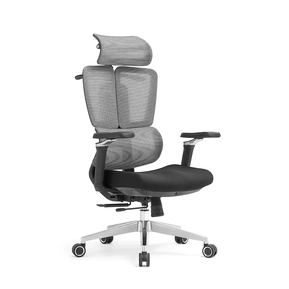 wholesale luxury sillas de oficina high back office chair executive chair with metal office chair with headrest office furniture