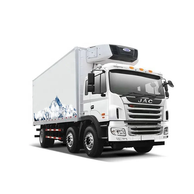JAC 6*4 15ton Frozen Drink Transporter refrigerated transport truck