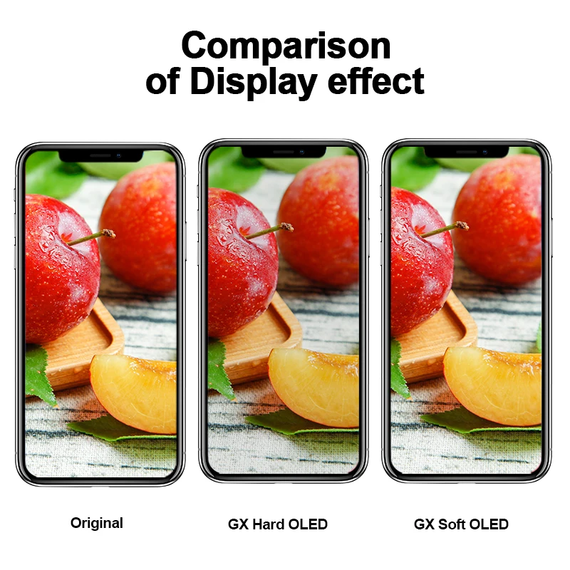 Заводской GX Amoled JK ZY RJ Оригинальный ЖК-экран для iPhone X OLED Жесткий Мягкий Oled-дисплей 11 Pro XSMAX 12