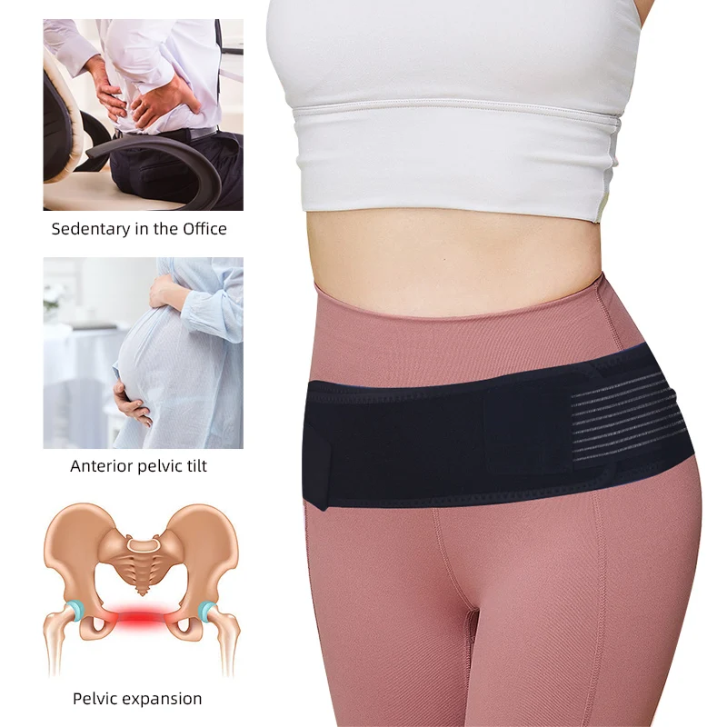 Пояс унисекс для суставов Sacroiliac SI облегчения боли в бедре пояснице и